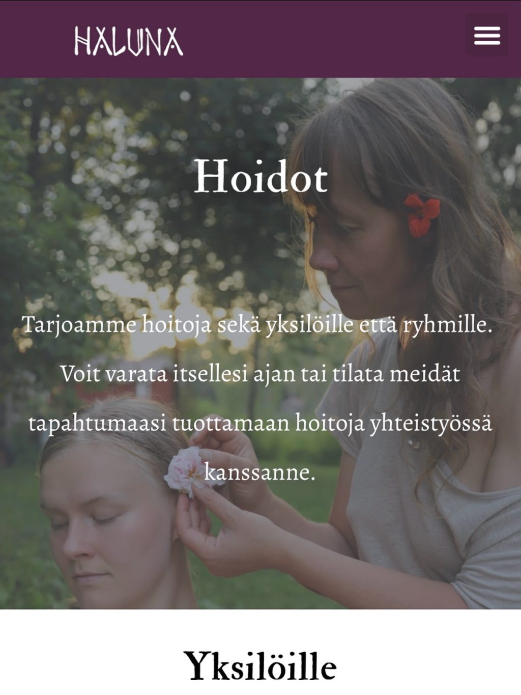 Instagram post from haluna.fi. This post is in position 2.