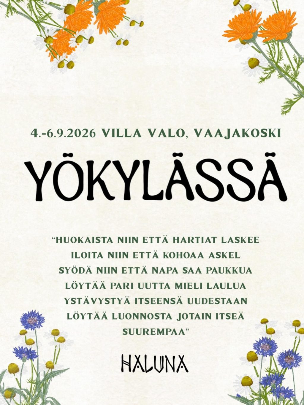 Instagram post from haluna.fi. This post is in position 3.