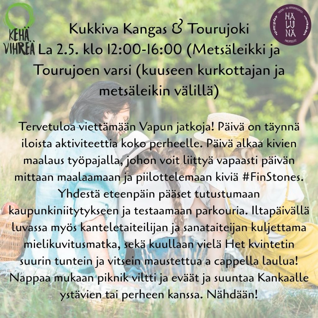 Instagram post from haluna.fi. This post is in position 1.