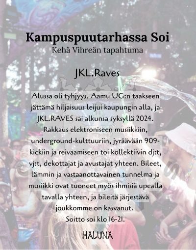 Instagram post from haluna.fi. This post is in position 5.